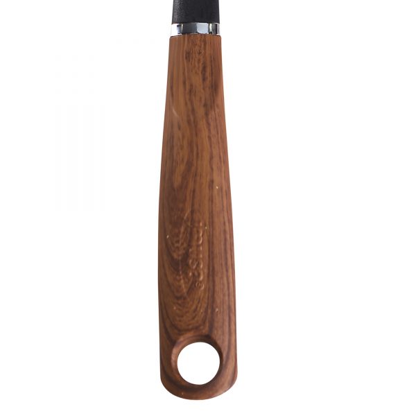 IMUSA Solid Spoon with Woodlook Handle