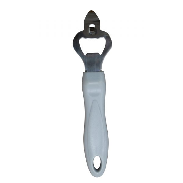 IMUSA Stainless Steel Bottle Opener with Grey Handle