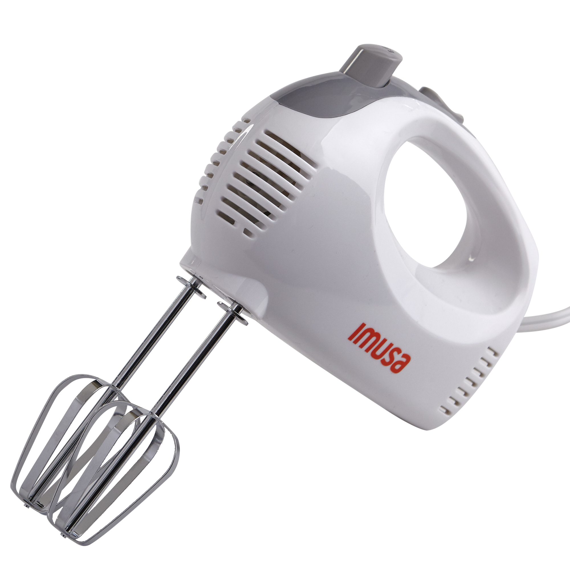 IMUSA IMUSA Electric Hand Mixer 5 Speed 150 Watts, White - IMUSA