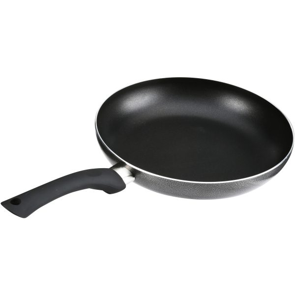 IMUSA Nonstick Saute Pan with Soft Touch Handle 12 Inch, Charcoal