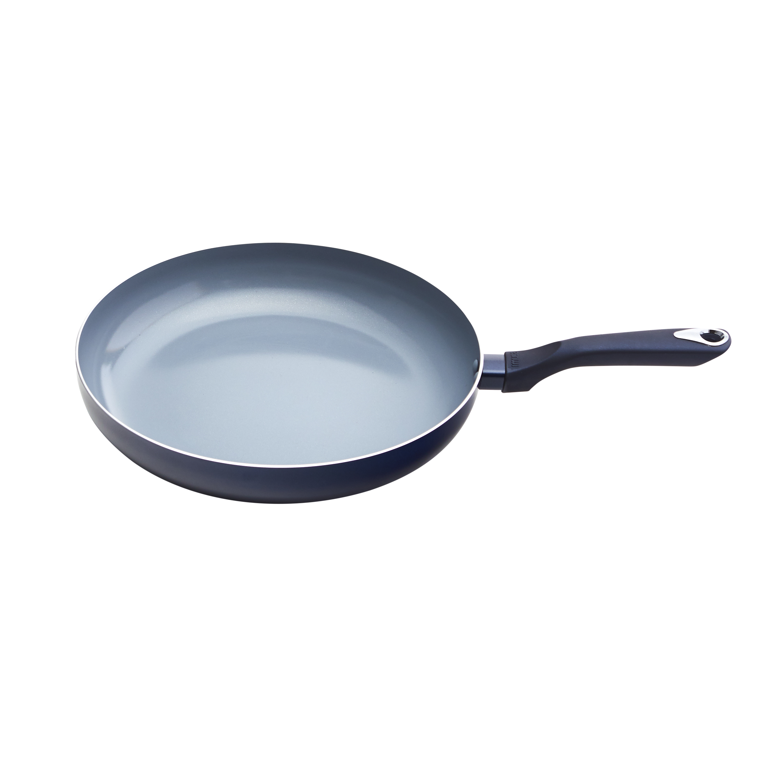 IMUSA IMUSA Blue Diamond PTFE Nonstick Ceramic Fry Pan with Soft touch  Handle, 12 inch - IMUSA