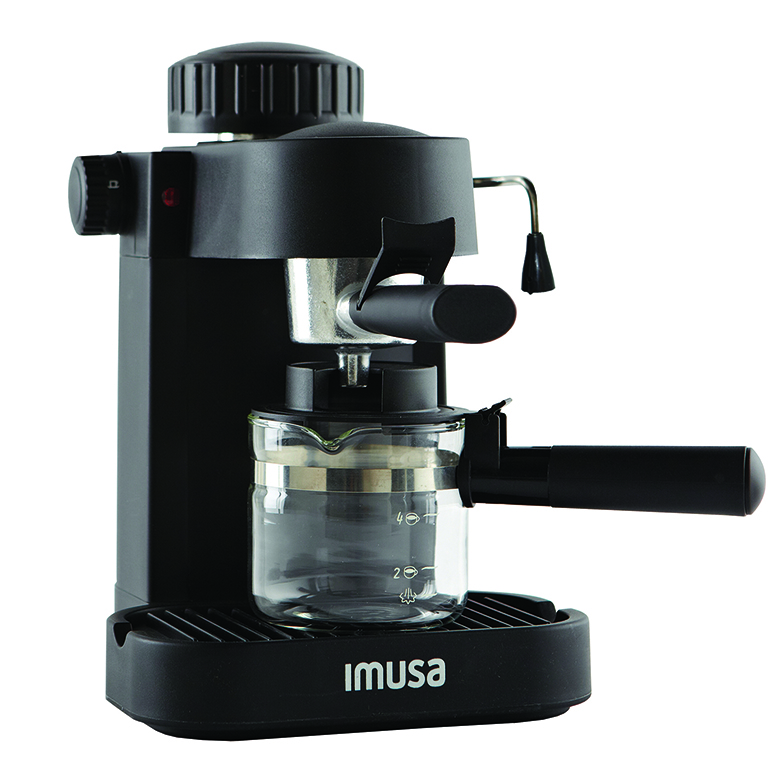 IMUSA IMUSA Electric Espresso/Cappuccino Maker 4 Cup 800 Watts