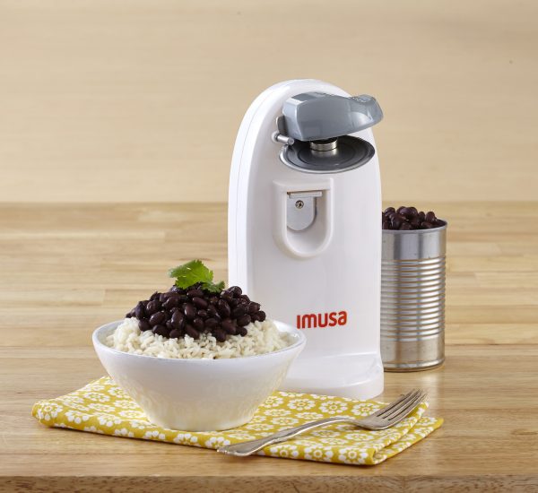 IMUSA Electric 3-in-1 Electric Can Opener 70 Watts, White