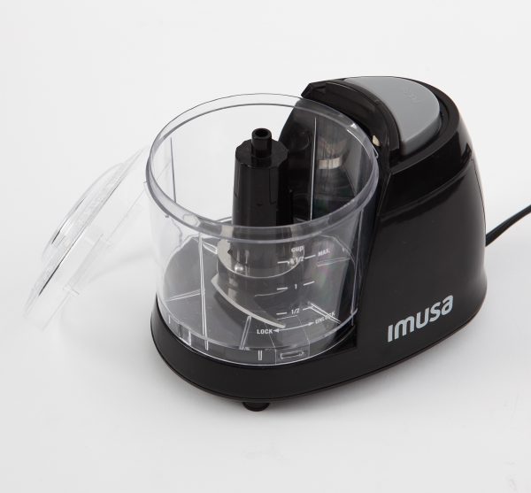 IMUSA Electric Mini Chopper 1.5 Cups 100 Watts, Black