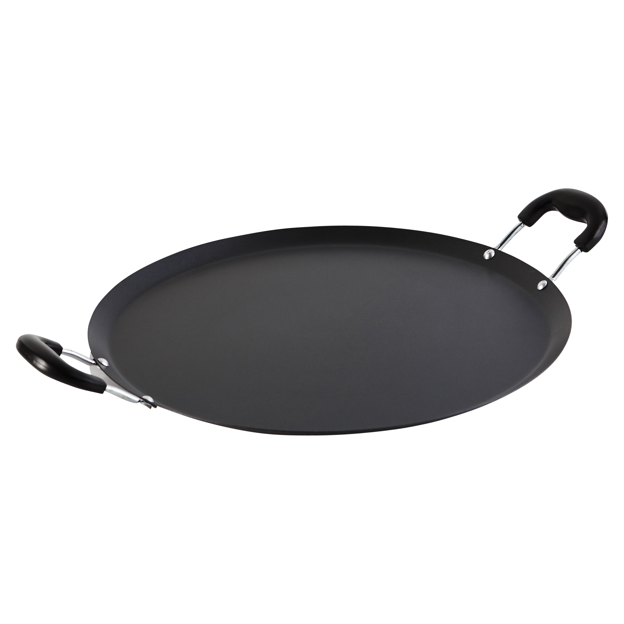 Infuse 13-inch Round Carbon Steel Comal - Black