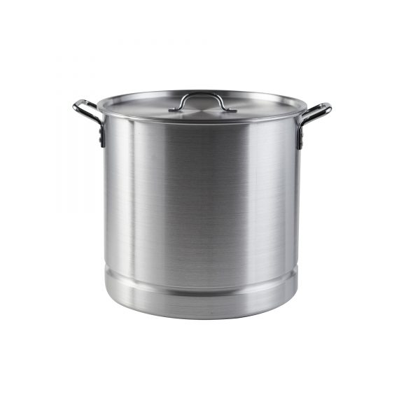 IMUSA Steamer with Aluminum Lid 52 Quart, Silver