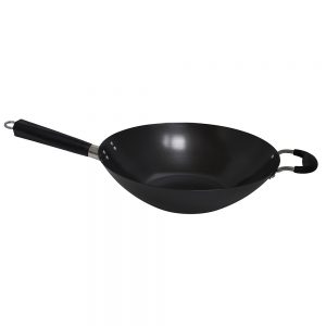 Details about   IMUSA USA PAN-10046 Nonstick Carbon Steel Wok 12-Inch Red Handle 