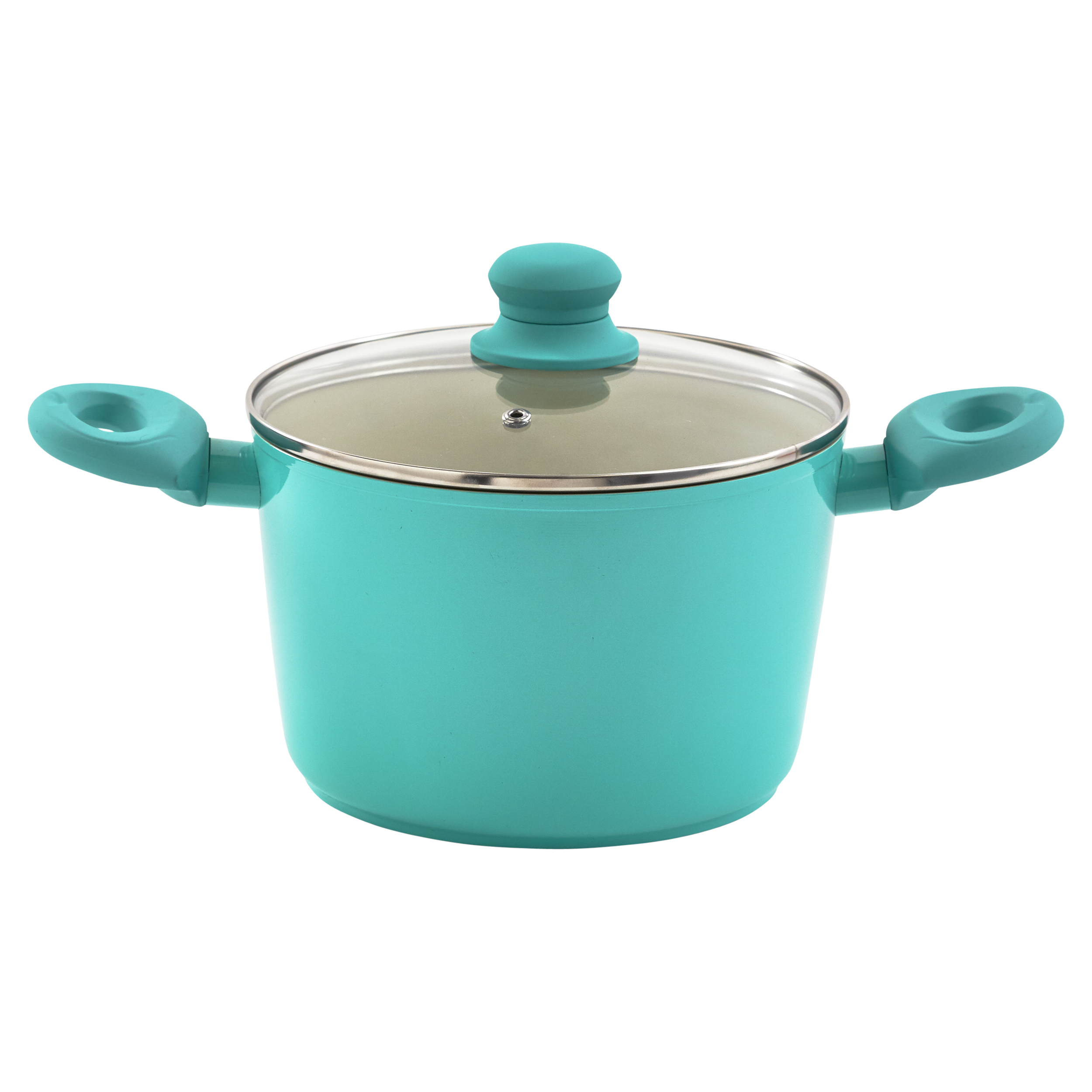 Imusa IMU-00080 Pot With Glass Lid And Bakelite Handle 8 Qt