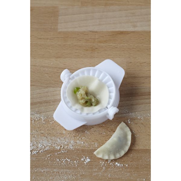 IMUSA Dumpling and Empanada Press 2 pack, White